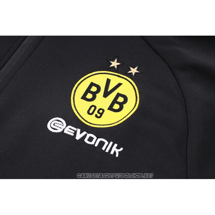 Chandal de Chaqueta del Borussia Dortmund 23-24 Negro